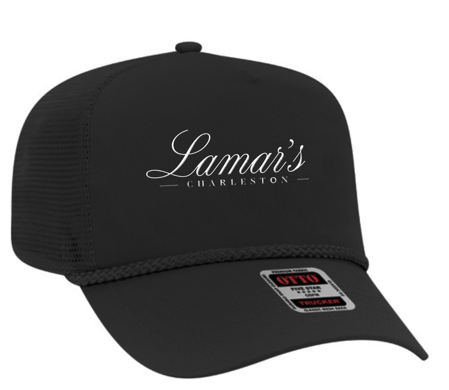 Lamar's Sporting Club Trucker Hat - Black